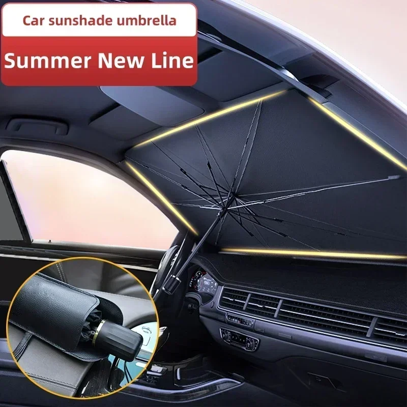 Multi Purpose Convenient Folda - Car Sunshade Windshield Umbrella Foldable 评论和价格