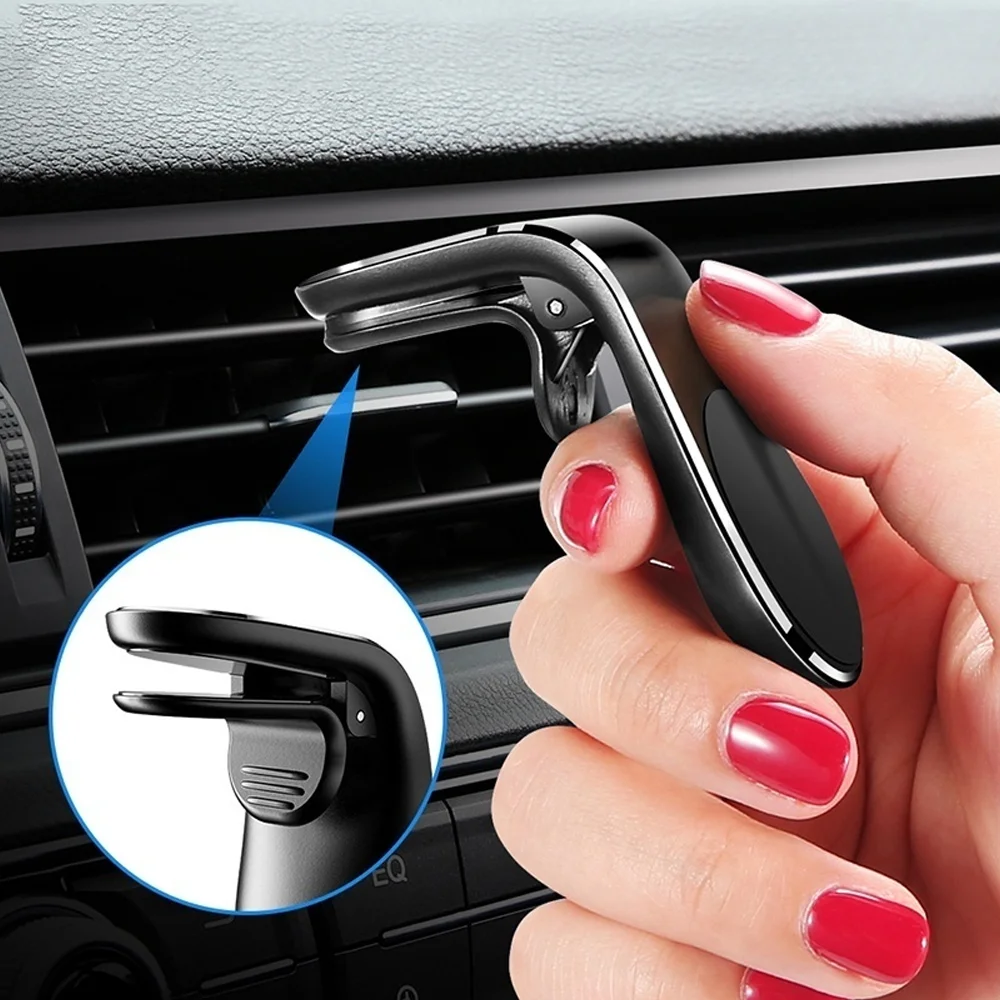 1PC Magnetic Car Phone Holder  - Magnetic Phone Holder For Car Vent 评论和价格