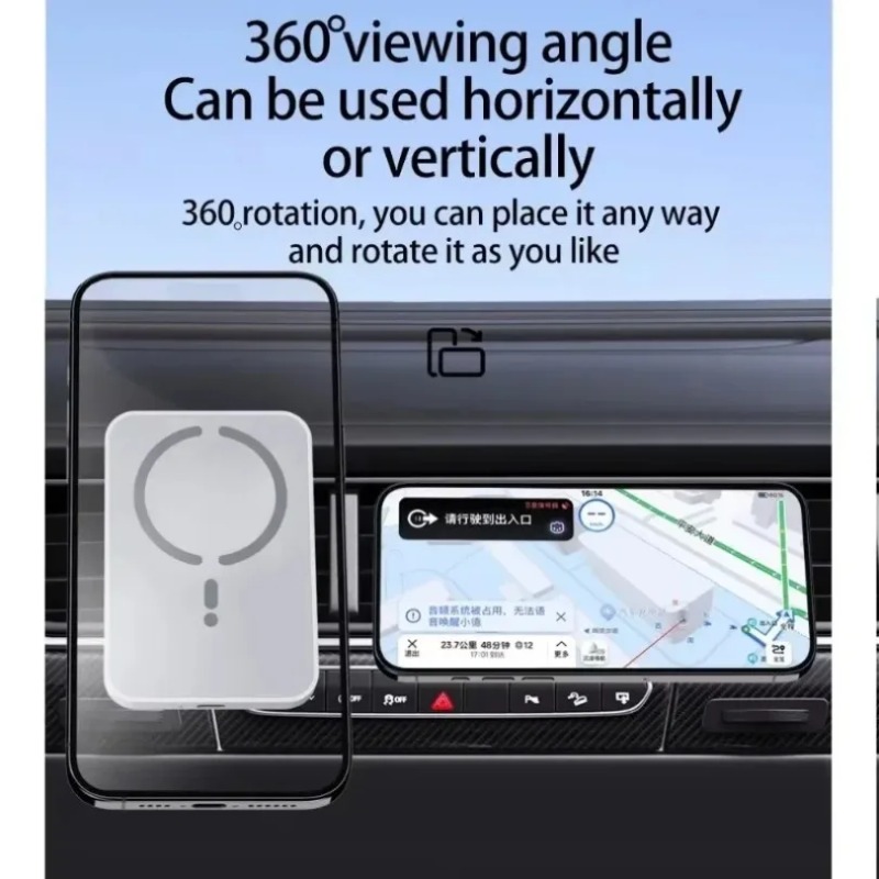 Magnetic Car Wireless Charger  - Magnetic Phone Holder For Car Vent 评论和价格