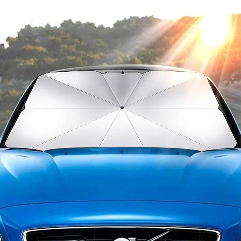 Foldable Car Windshield Sunsha - Car Sunshade Windshield Umbrella Foldable 评论和价格