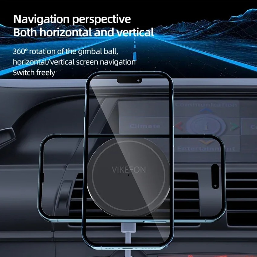 Car Wireless Charger Magnetic  - Magnetic Phone Holder For Car Vent 评论和价格