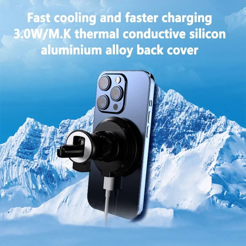 Car Air Outlet Wireless Charge - Magnetic Phone Holder For Car Vent 评论和价格