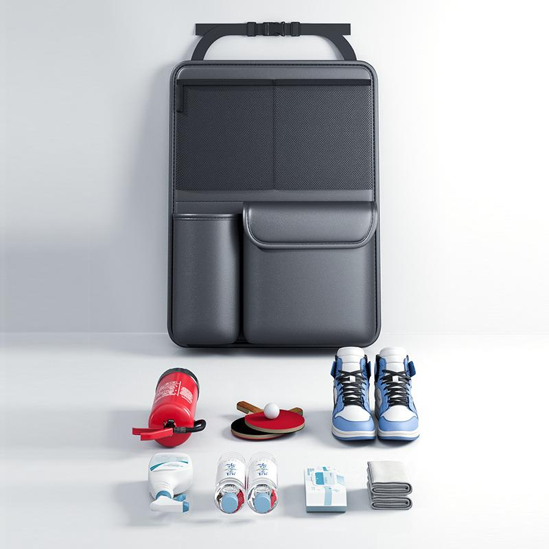 Kcimo PU Leather Car Trunk Sto - Car Trunk Organizer Foldable Storage Box 评论和价格